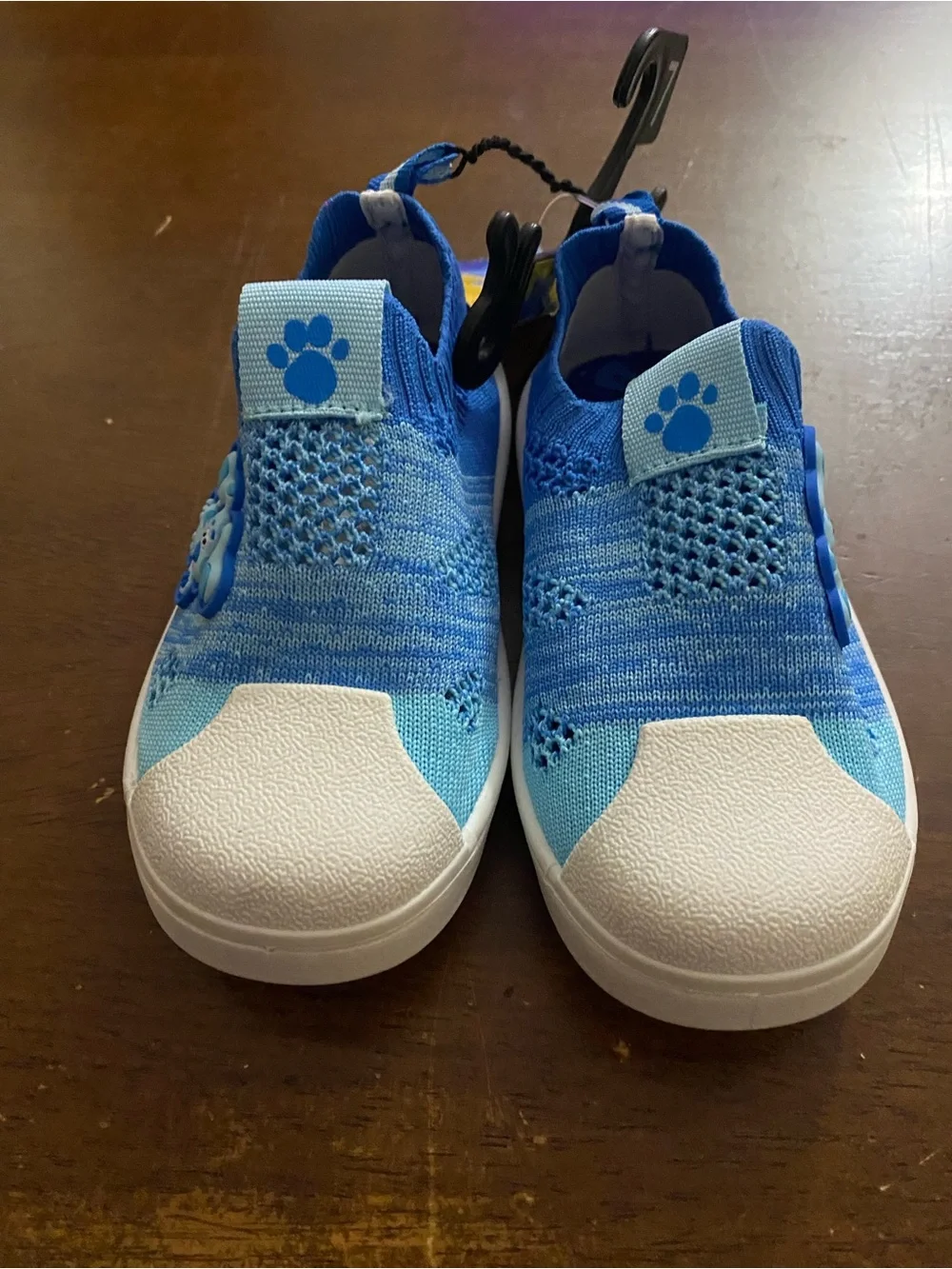 Blues Clues Kids Blue Slip-On Athletic Shoes with Paw Accent